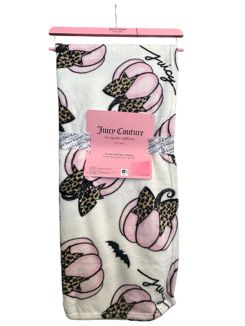 Juicy couture Halloween blanket